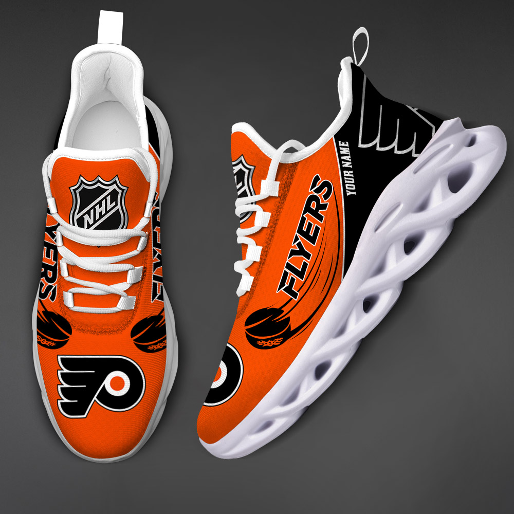 Philadelphia Flyers-Personalized NHL New Max Soul Shoes-SP10032322ID02 - Famjoys Philadelphia Flyers-Personalized NHL New Max Soul Shoes-SP10032322ID02 - Famjoys