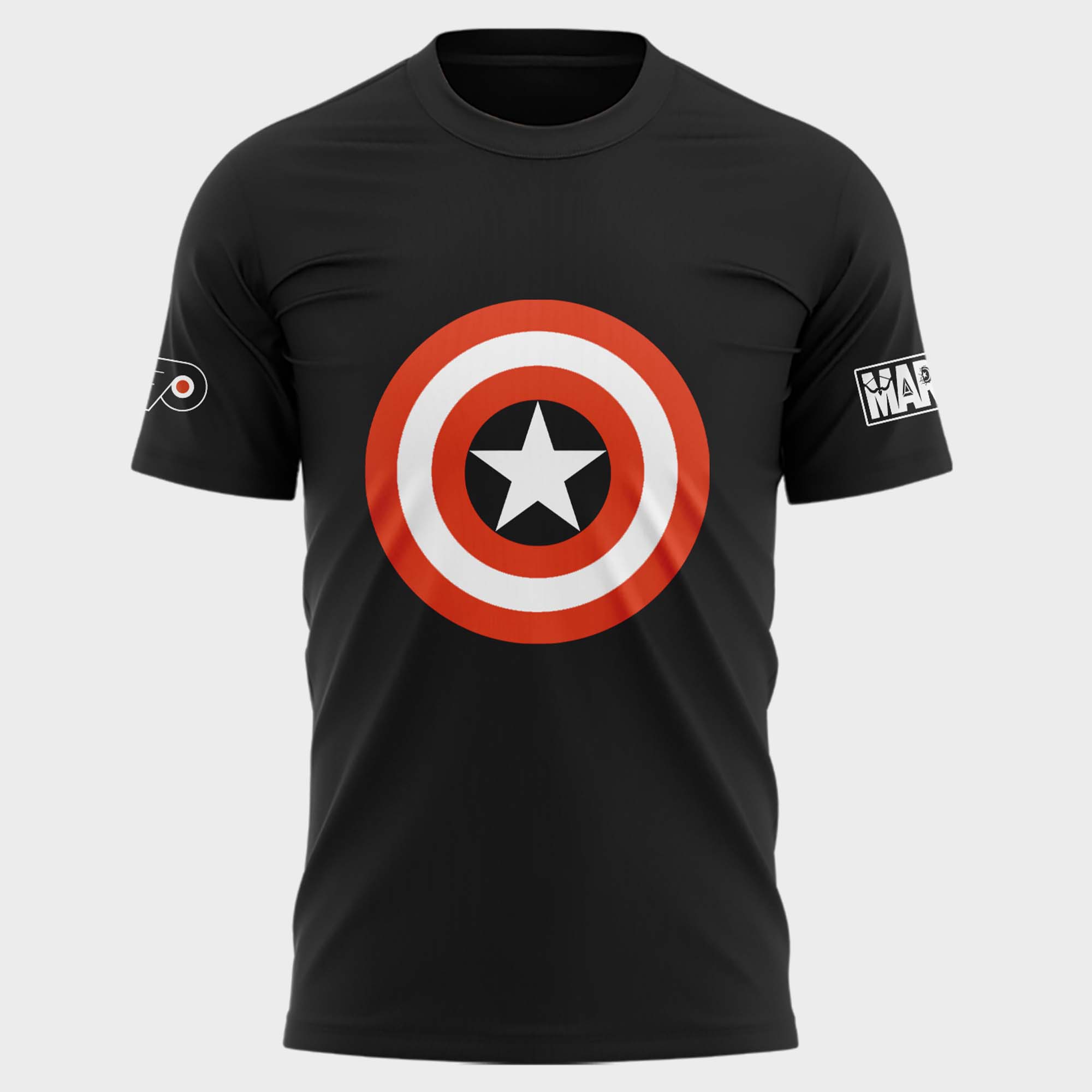 Philadelphia Flyers x 2025 Marvel Super Hero Game Premium Tee - Famjoys Philadelphia Flyers x 2025 Marvel Super Hero Game Premium Tee - Famjoys