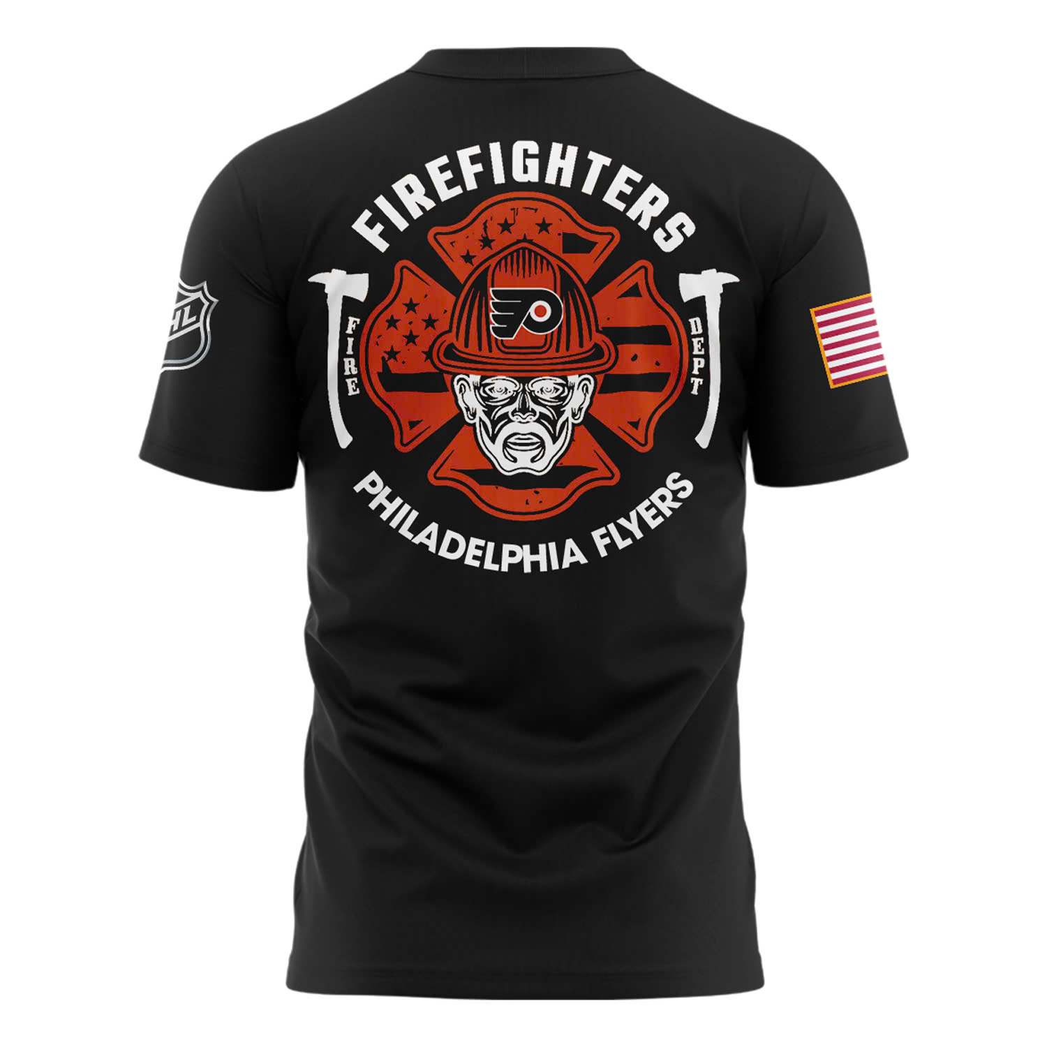 Philadelphia Flyers x Firefighter Appreciation Night Premium Tee - Famjoys Philadelphia Flyers x Firefighter Appreciation Night Premium Tee - Famjoys