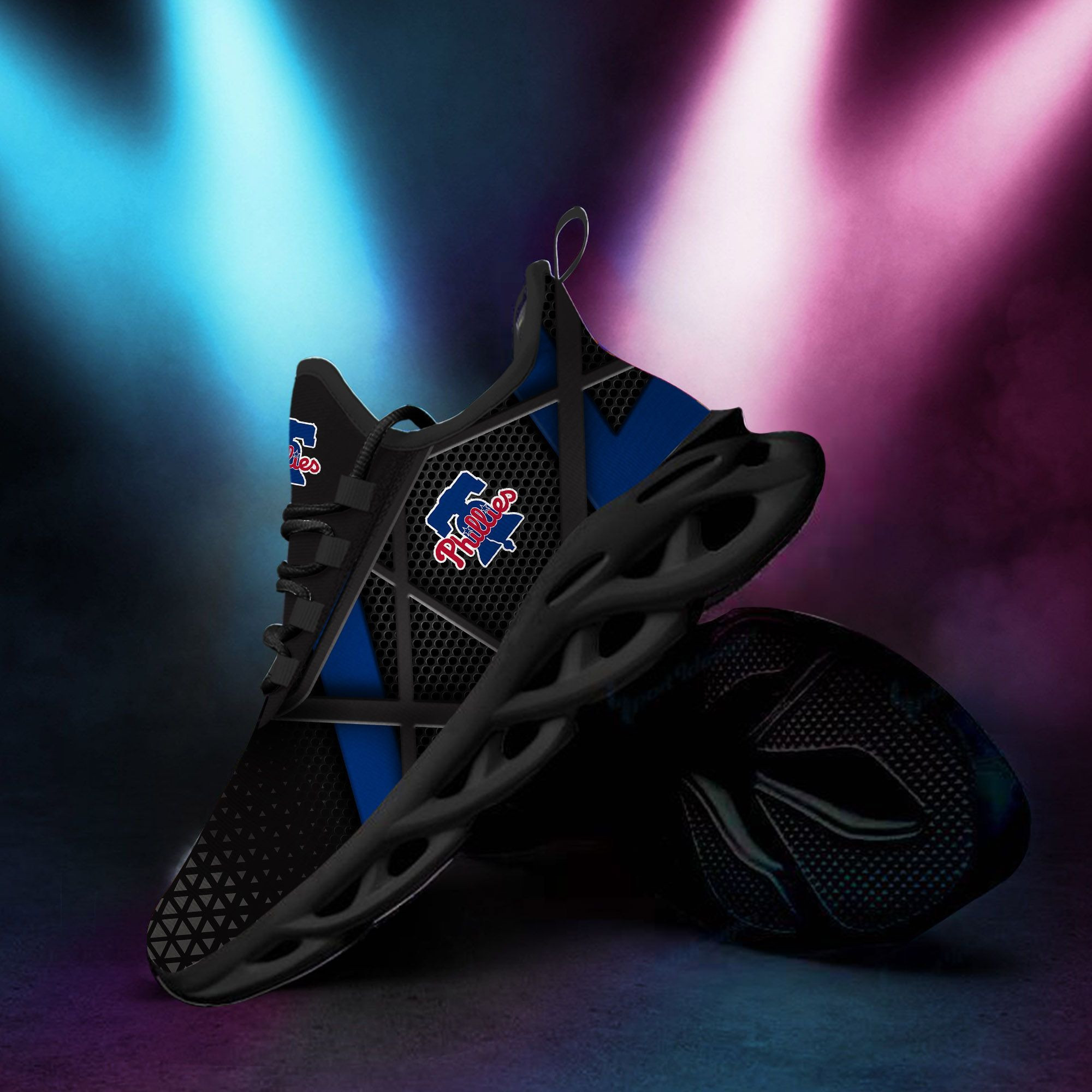 Philadelphia Phillies Max Soul Sneakers Shoes - Famjoys Philadelphia Phillies Max Soul Sneakers Shoes - Famjoys