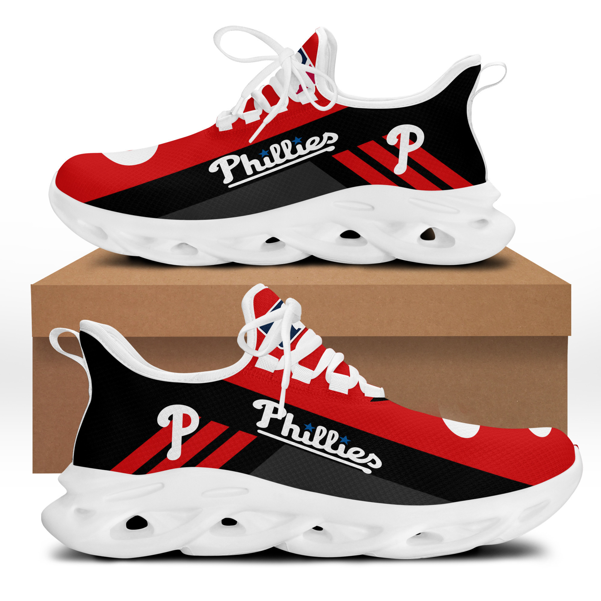 Philadelphia Phillies RN Shoes - Famjoys Philadelphia Phillies RN Shoes - Famjoys