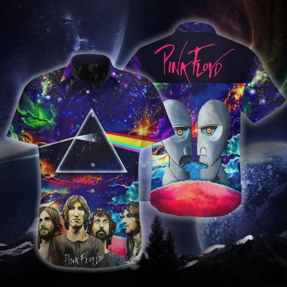 Pink Floyd Hawaiian Shirt - Famjoys Pink Floyd Hawaiian Shirt - Famjoys
