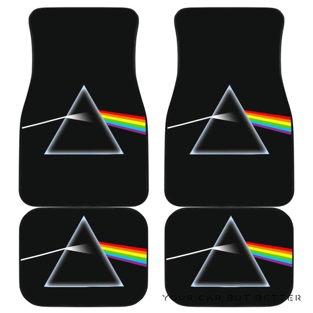 Pink Floyd Logo Car Floor Mats 173218 - Famjoys Pink Floyd Logo Car Floor Mats 173218 - Famjoys