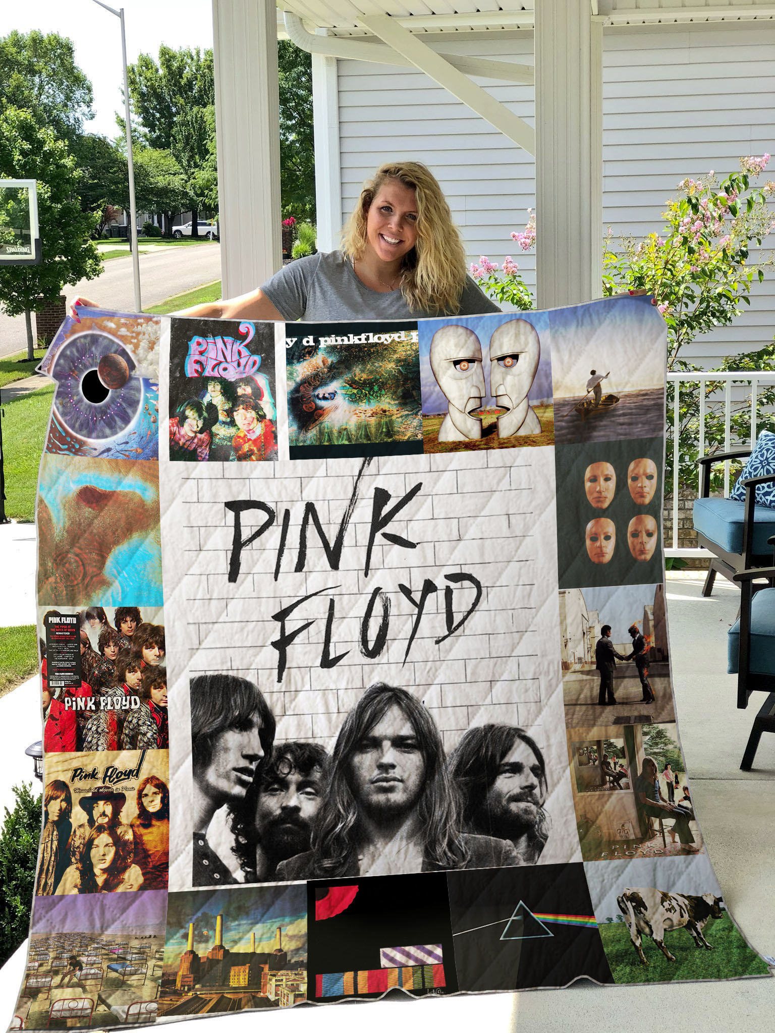 Pink Floyd Printed Blanket 01 - Famjoys Pink Floyd Printed Blanket 01 - Famjoys