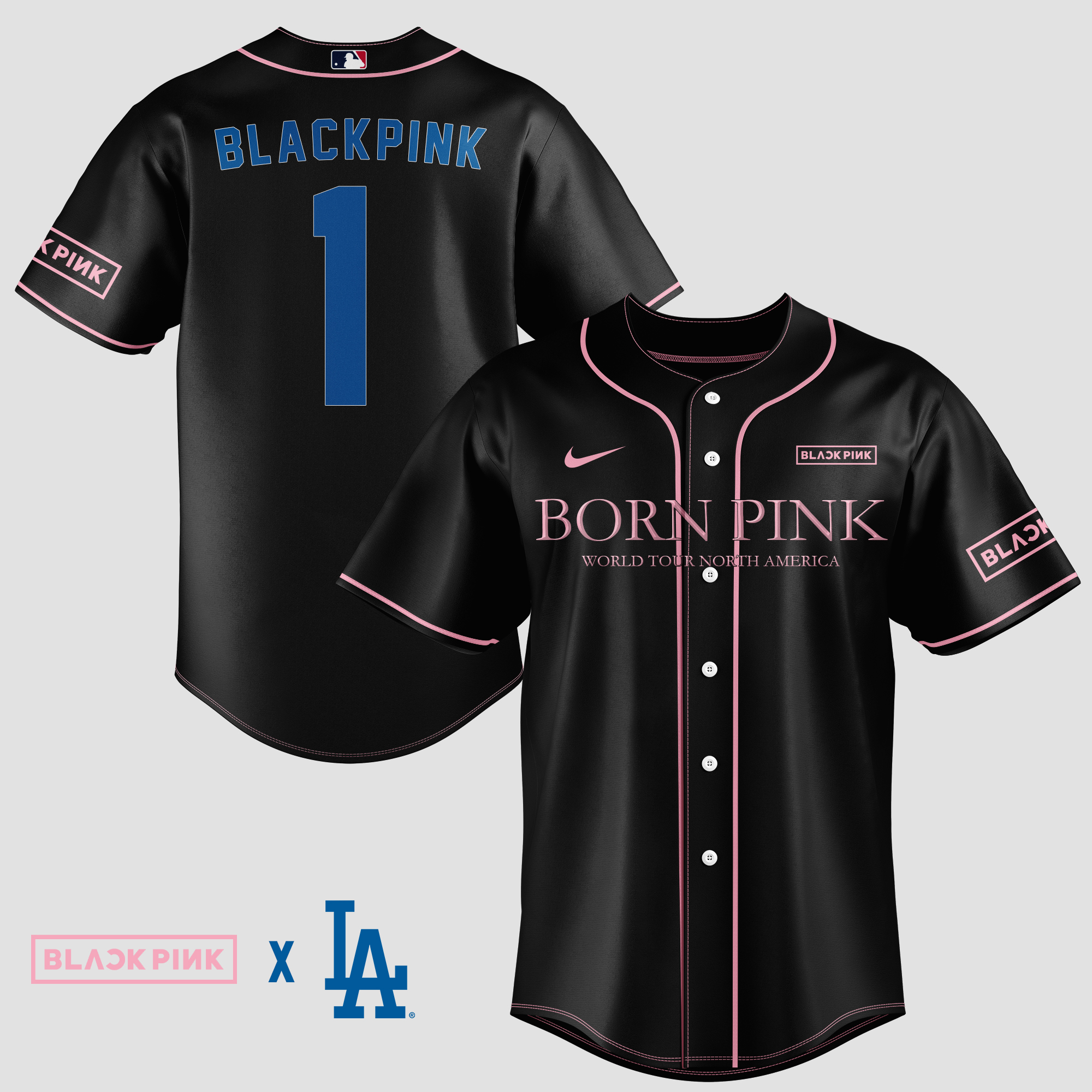Pink Los Angeles Dodgers Jersey
