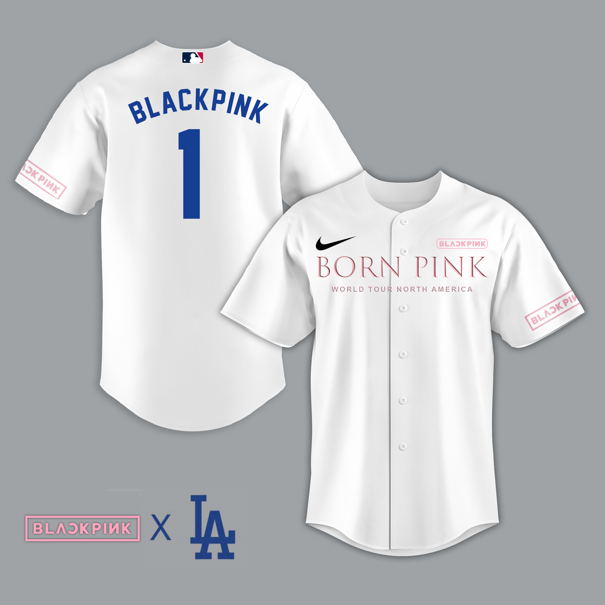 Pink Los Angeles Dodgers Jersey