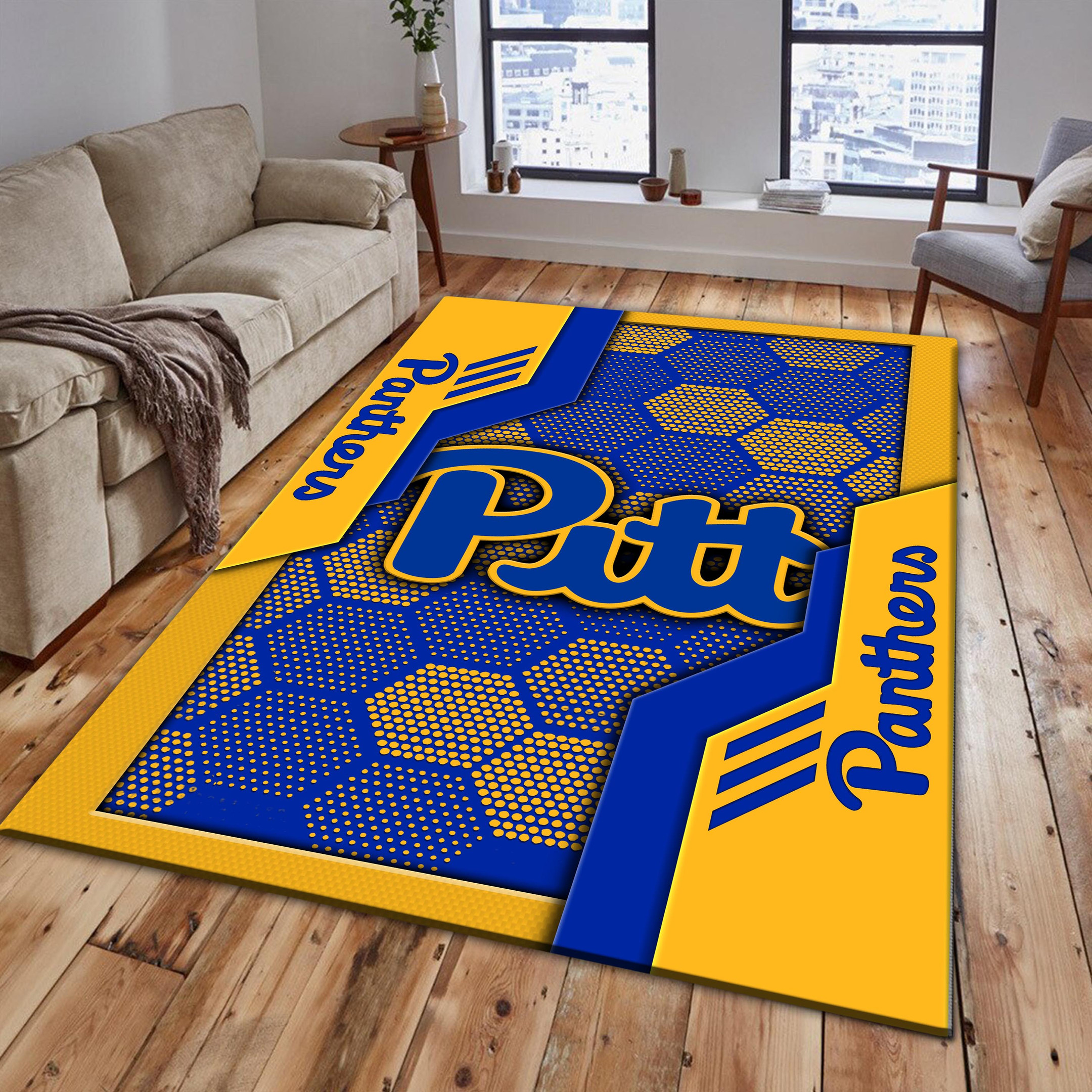 Pittsburgh Panthers Area Rugs 3821 - Famjoys Pittsburgh Panthers Area Rugs 3821 - Famjoys