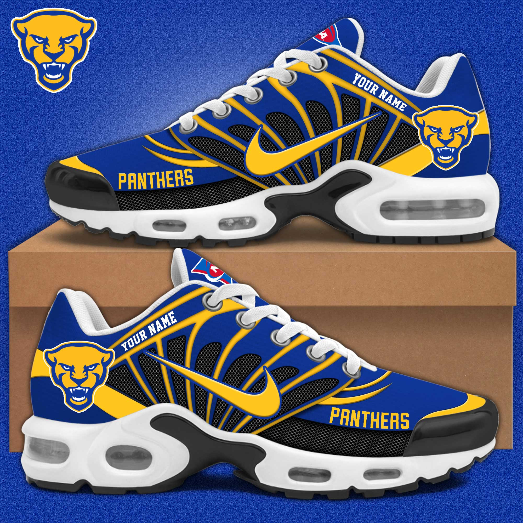 Pittsburgh Panthers Personalized Shoes S516508 - Famjoys Pittsburgh Panthers Personalized Shoes S516508 - Famjoys