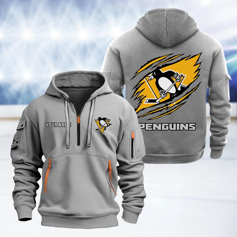 Pittsburgh Penguins Heavy Hoodie - Famjoys Pittsburgh Penguins Heavy Hoodie - Famjoys