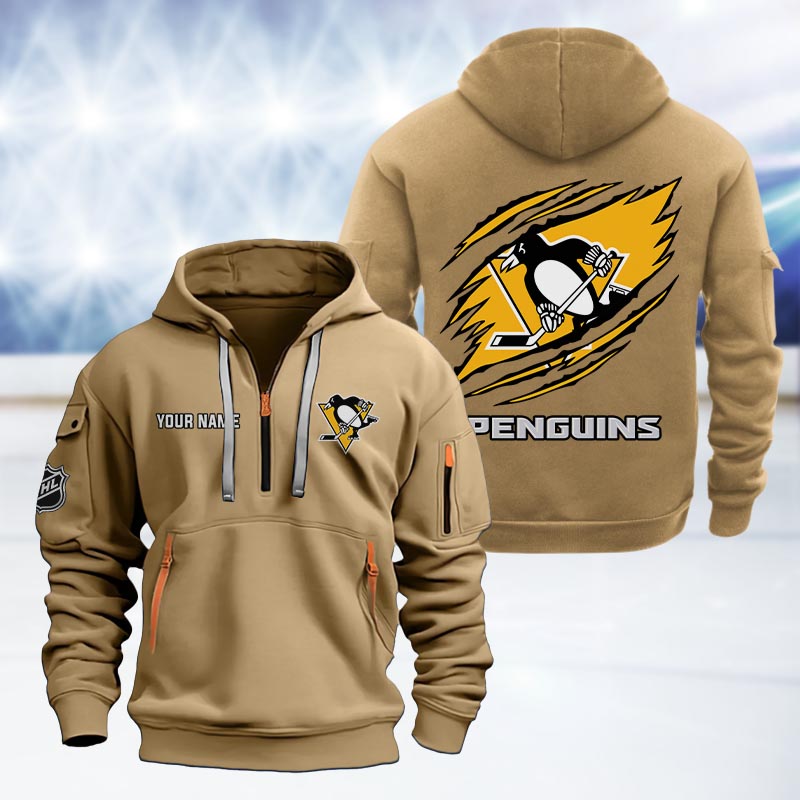 Pittsburgh Penguins Heavy Hoodie - Famjoys Pittsburgh Penguins Heavy Hoodie - Famjoys