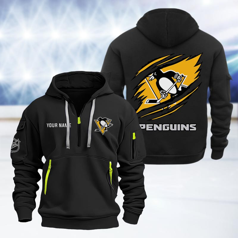 Pittsburgh Penguins Heavy Hoodie - Famjoys Pittsburgh Penguins Heavy Hoodie - Famjoys