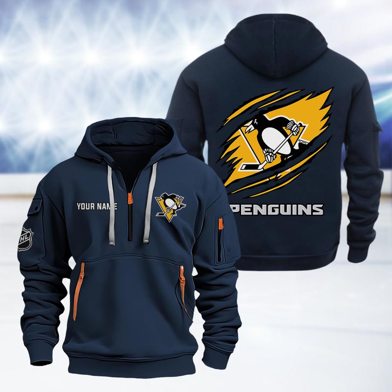 Pittsburgh Penguins Heavy Hoodie - Famjoys Pittsburgh Penguins Heavy Hoodie - Famjoys