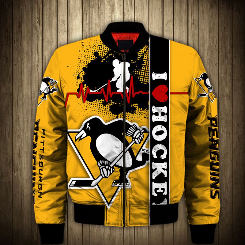 Pittsburgh Penguins Jacket 3D - Famjoys Pittsburgh Penguins Jacket 3D - Famjoys