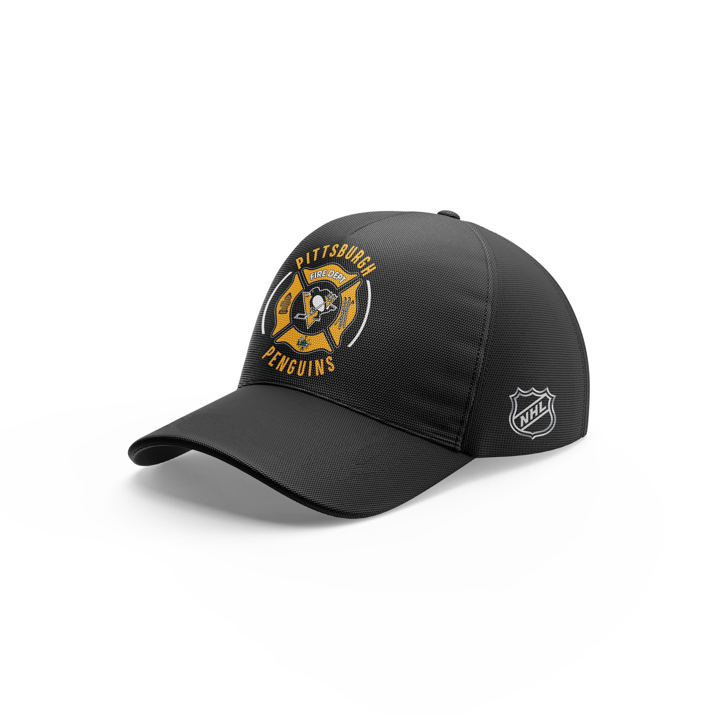 Pittsburgh Penguins x Firefighter Appreciation Night Premium Cap - Famjoys Pittsburgh Penguins x Firefighter Appreciation Night Premium Cap - Famjoys