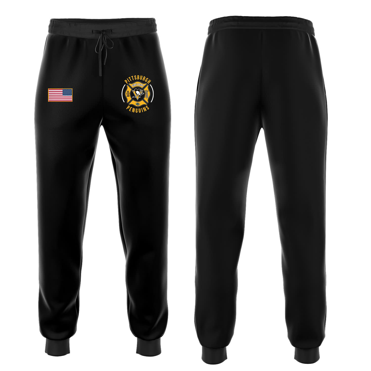 Pittsburgh Penguins x Firefighter Appreciation Night Premium Sweatershirt - Famjoys Pittsburgh Penguins x Firefighter Appreciation Night Premium Sweatershirt - Famjoys