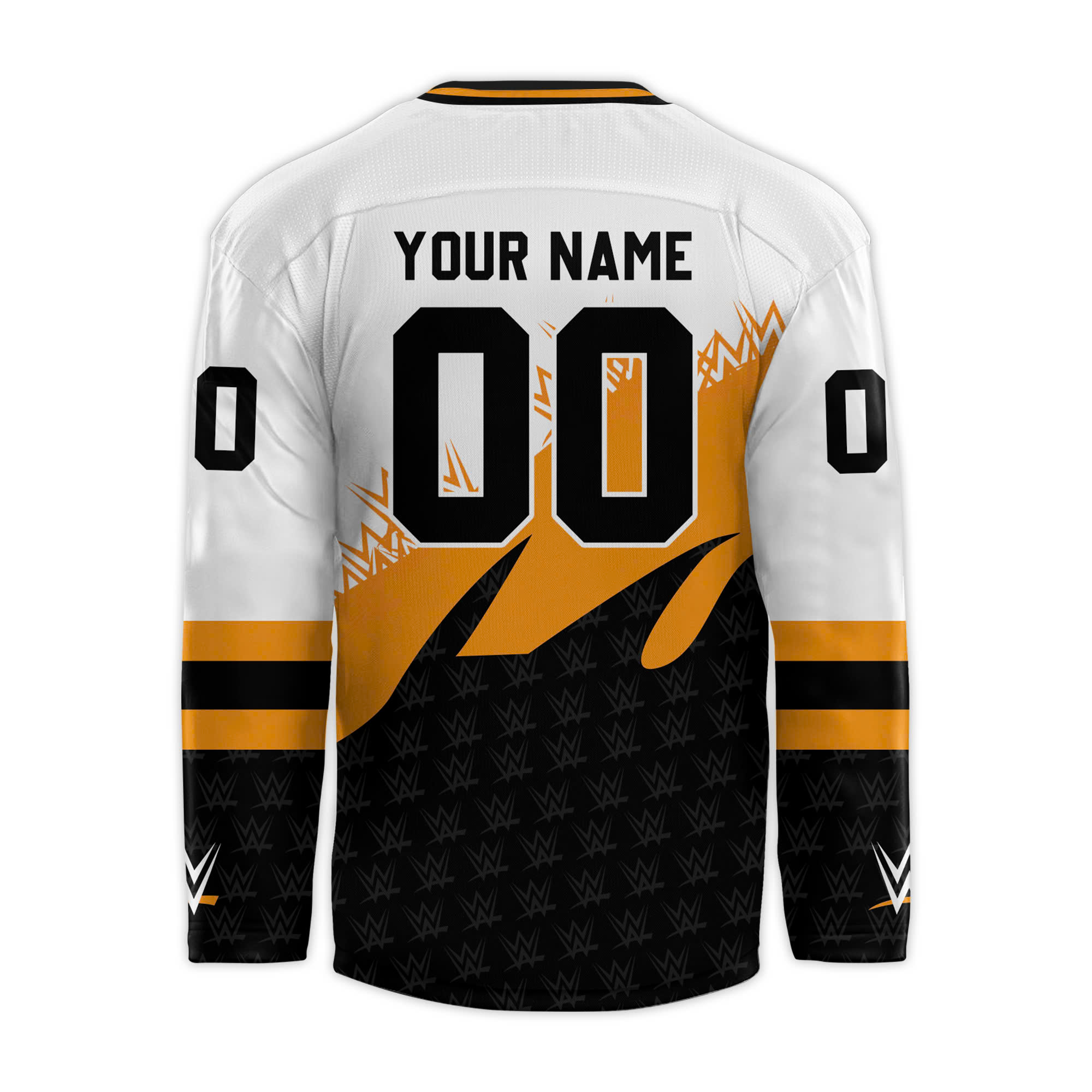 Pittsburgh Penguins x WWE Night Premium Custom Jersey - Famjoys Pittsburgh Penguins x WWE Night Premium Custom Jersey - Famjoys
