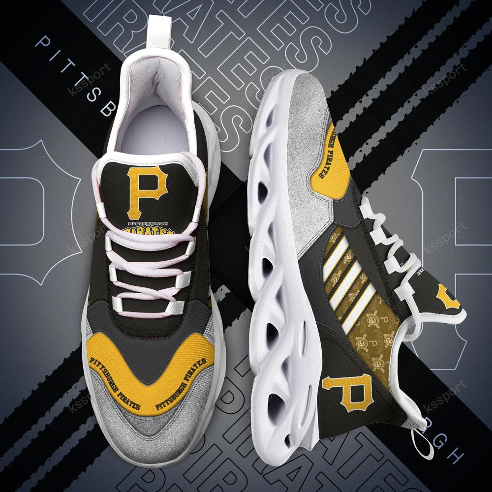 Pittsburgh Pirates Max Soul Clunky, Running Sneakers - Famjoys Pittsburgh Pirates Max Soul Clunky, Running Sneakers - Famjoys