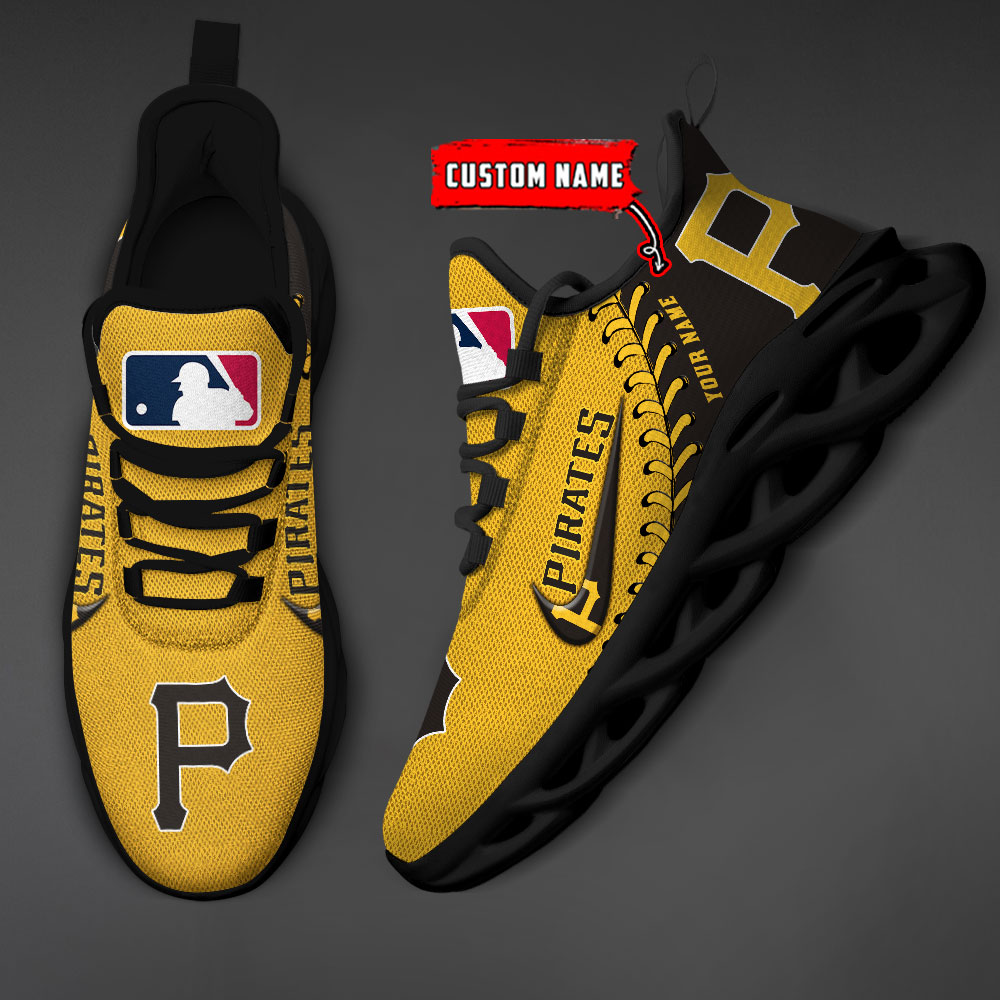 Pittsburgh Pirates Max Soul Shoes Perfect Gift SP23032438ID07 - Famjoys Pittsburgh Pirates Max Soul Shoes Perfect Gift SP23032438ID07 - Famjoys