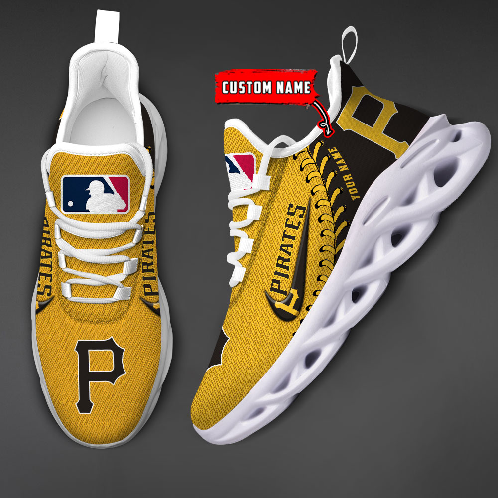 Pittsburgh Pirates Max Soul Shoes Perfect Gift SP23032438ID07 - Famjoys Pittsburgh Pirates Max Soul Shoes Perfect Gift SP23032438ID07 - Famjoys
