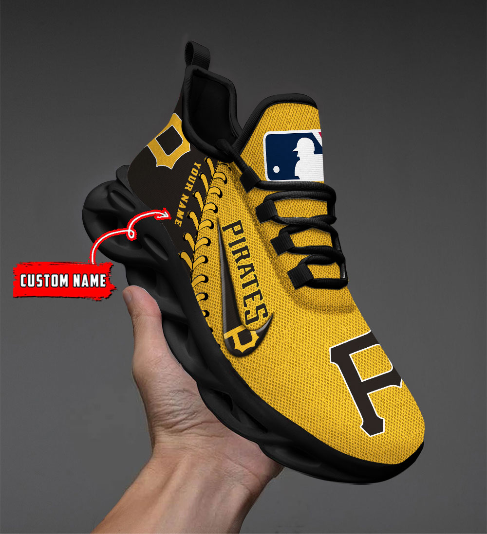 Pittsburgh Pirates Max Soul Shoes Perfect Gift SP23032438ID07 - Famjoys Pittsburgh Pirates Max Soul Shoes Perfect Gift SP23032438ID07 - Famjoys