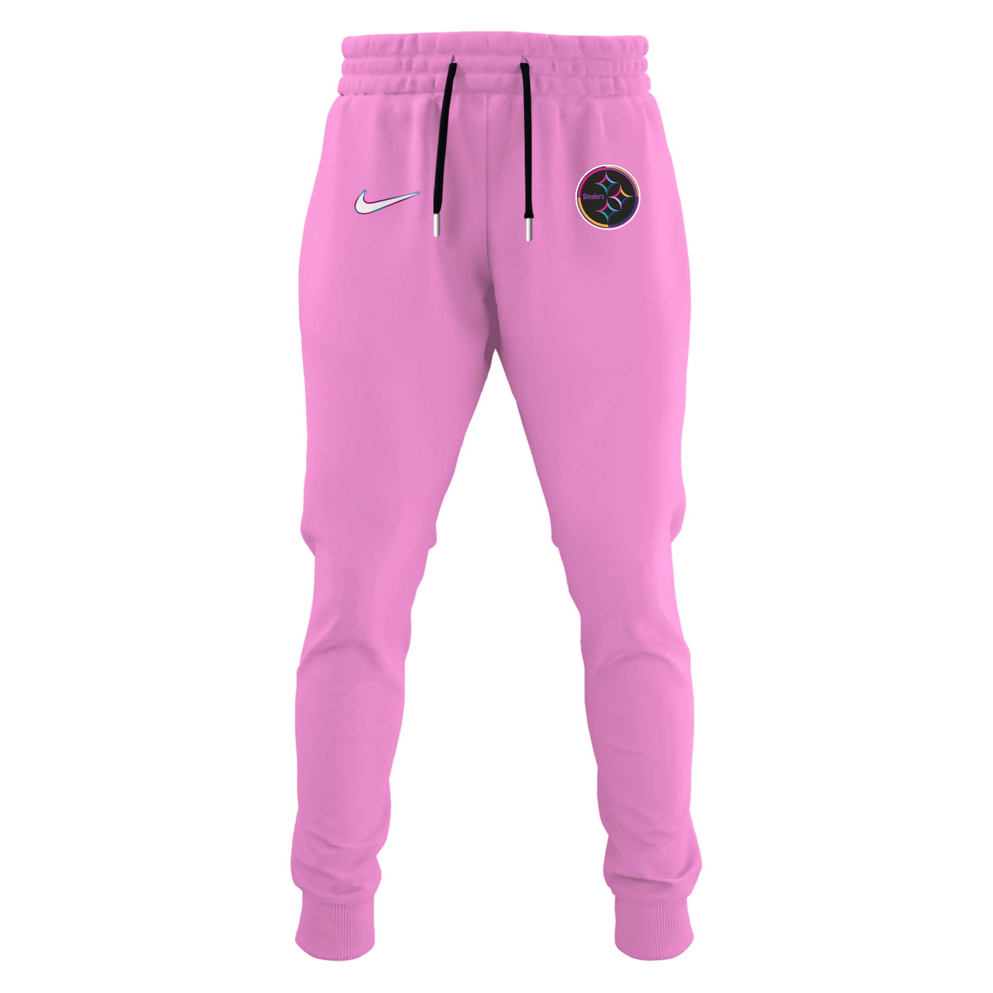 Pittsburgh Steeler Crucial Catch Hoodie V1 Pink - Famjoys Pittsburgh Steeler Crucial Catch Hoodie V1 Pink - Famjoys