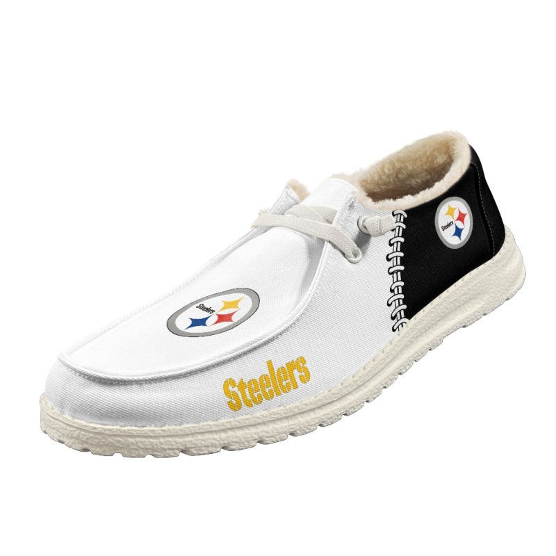 Pittsburgh Steelers – Hey Dude Wendy With Warm Fur Lining - Famjoys Pittsburgh Steelers – Hey Dude Wendy With Warm Fur Lining - Famjoys