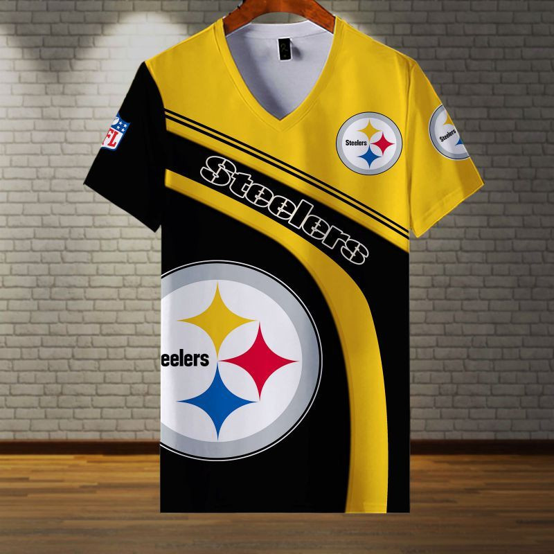 Pittsburgh Steelers All Over Print Caftan3403 - Famjoys Pittsburgh Steelers All Over Print Caftan3403 - Famjoys