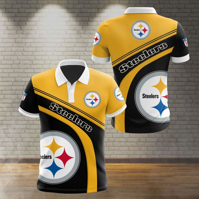 Pittsburgh Steelers All Over Print Caftan3403 - Famjoys Pittsburgh Steelers All Over Print Caftan3403 - Famjoys
