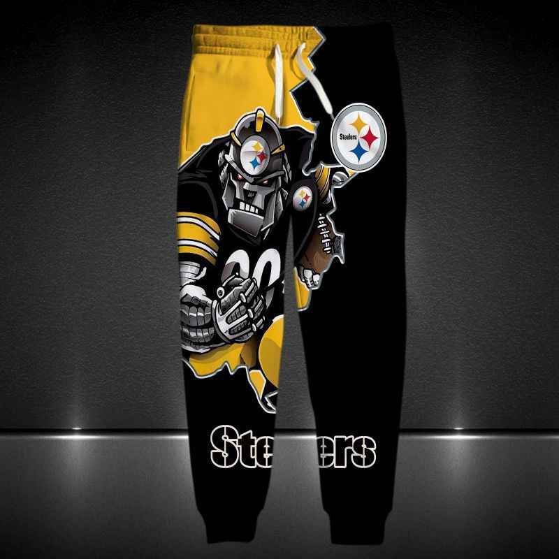 Pittsburgh Steelers All Over Print Caftan8527 - Famjoys Pittsburgh Steelers All Over Print Caftan8527 - Famjoys