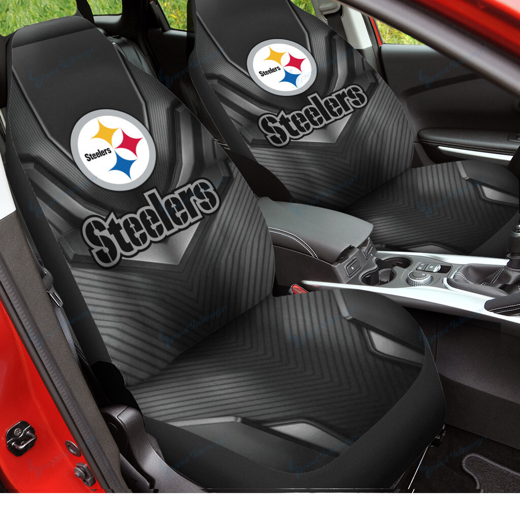 Pittsburgh Steelers Car Seat Covers BG206 - Famjoys Pittsburgh Steelers Car Seat Covers BG206 - Famjoys