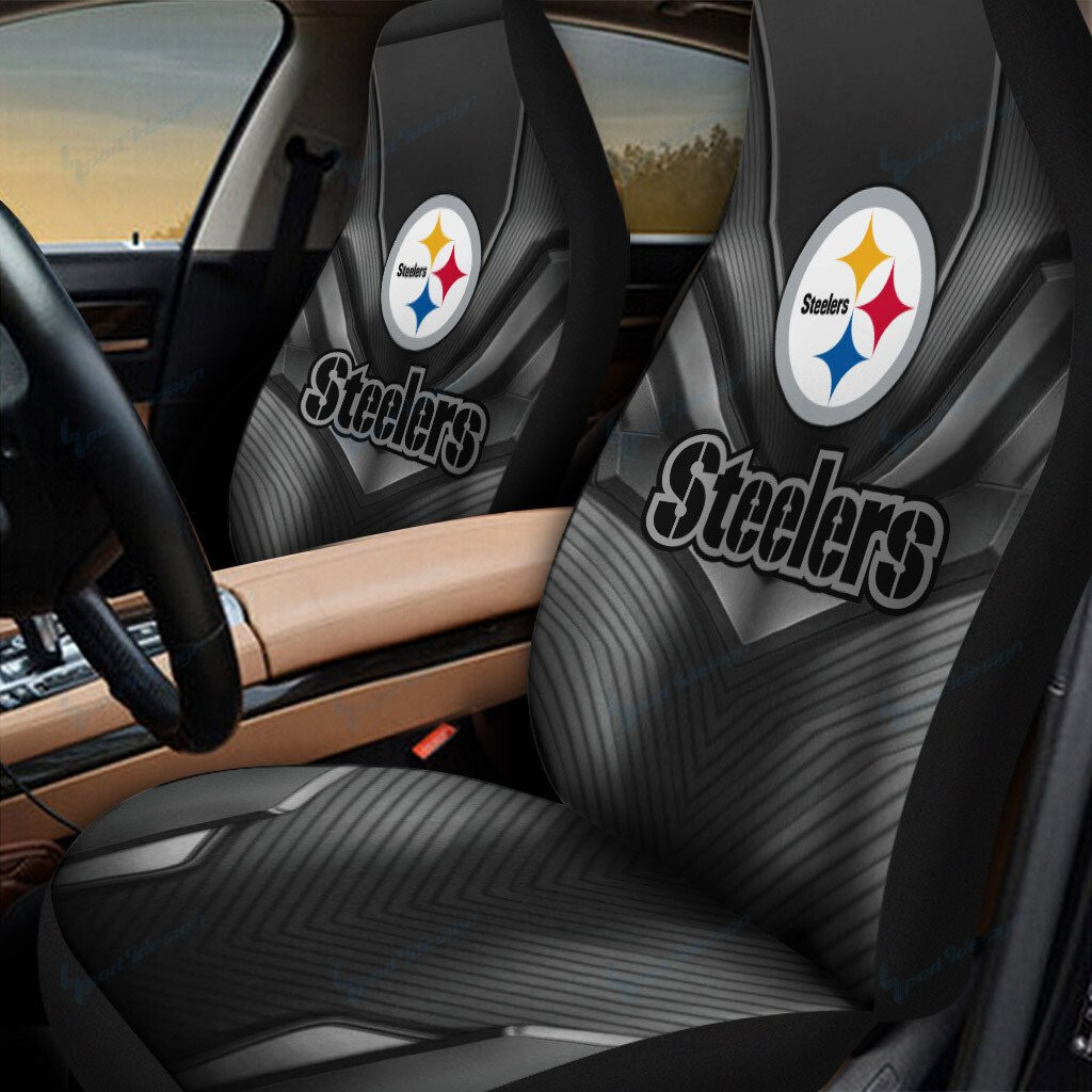 Pittsburgh Steelers Car Seat Covers BG206 - Famjoys Pittsburgh Steelers Car Seat Covers BG206 - Famjoys