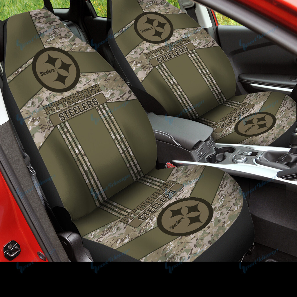 Pittsburgh Steelers Car Seat Covers BG78 - Famjoys Pittsburgh Steelers Car Seat Covers BG78 - Famjoys