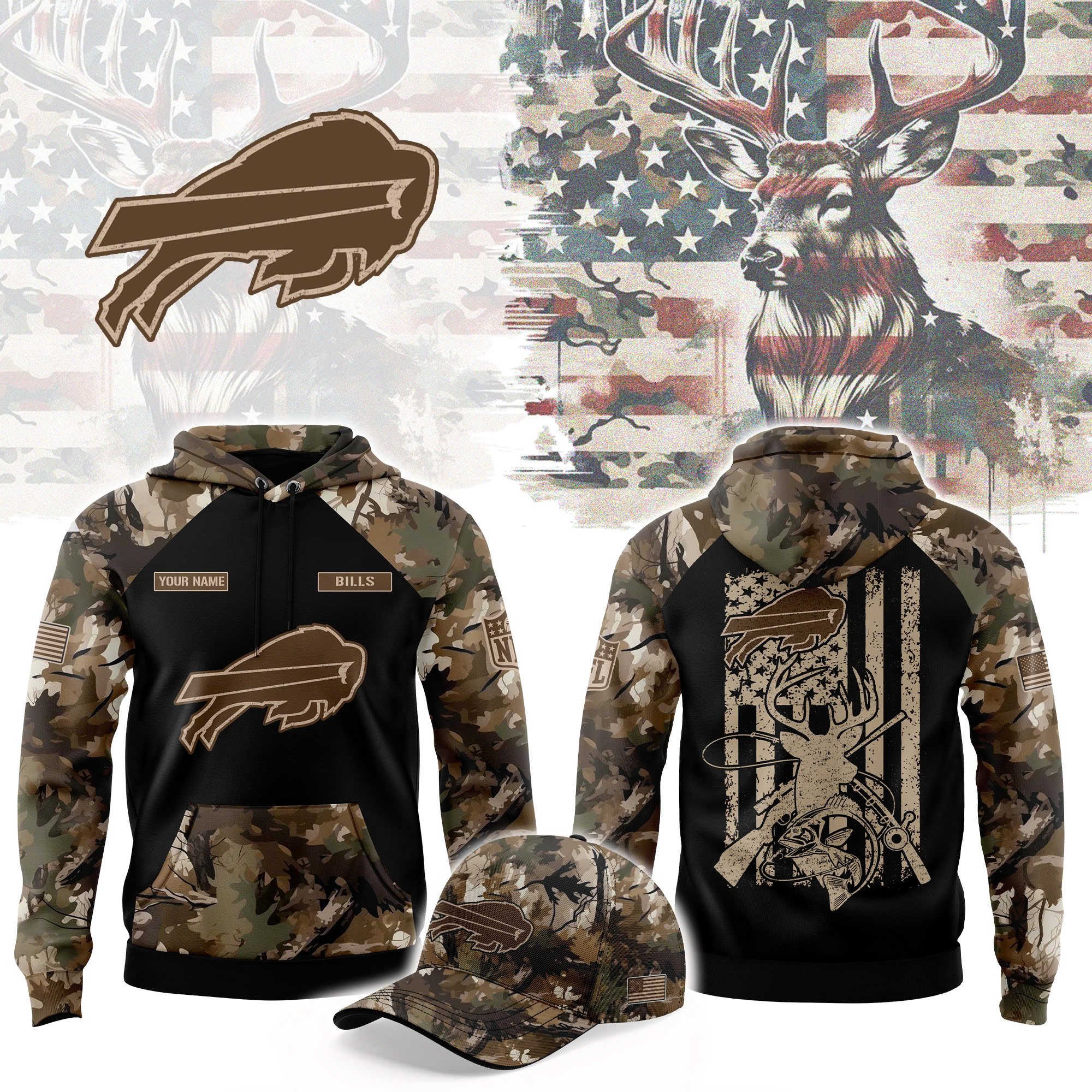 Pittsburgh Steelers Hunting Club Fleece Edition Hoodie - Famjoys Pittsburgh Steelers Hunting Club Fleece Edition Hoodie - Famjoys