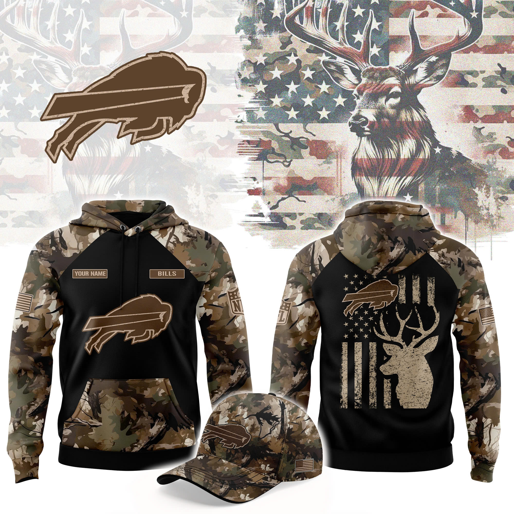 Pittsburgh Steelers Hunting Club Fleece Edition Hoodie - Famjoys Pittsburgh Steelers Hunting Club Fleece Edition Hoodie - Famjoys