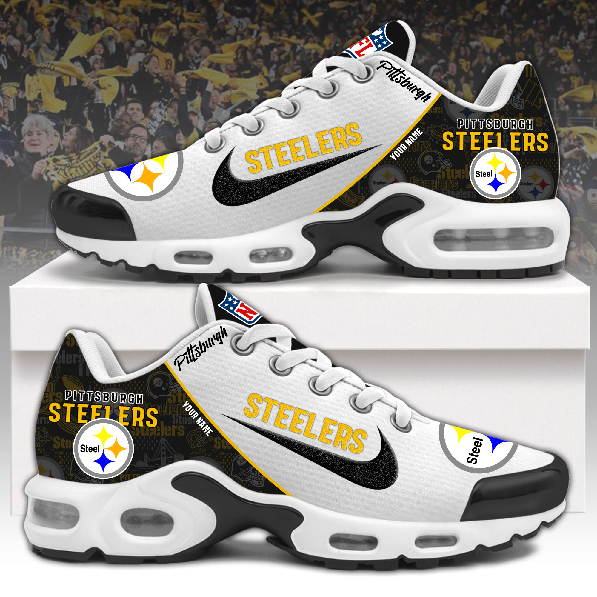 Pittsburgh Steelers  Personalized Shoes