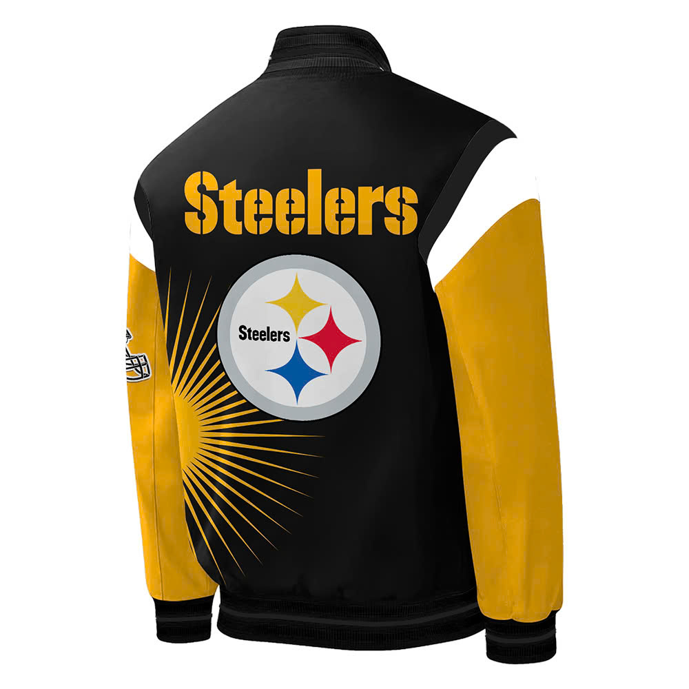 Pittsburgh Steelers Snoop Dogg Jacket - Famjoys Pittsburgh Steelers Snoop Dogg Jacket - Famjoys