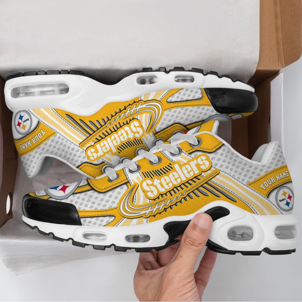 Pittsburgh Steelers TN Shoes Custom Your Name, Sport Team Shoes, Shoes For Sport Lovers, Gifts For Fans ETRG-62469 - Famjoys Pittsburgh Steelers TN Shoes Custom Your Name, Sport Team Shoes, Shoes For Sport Lovers, Gifts For Fans ETRG-62469 - Famjoys