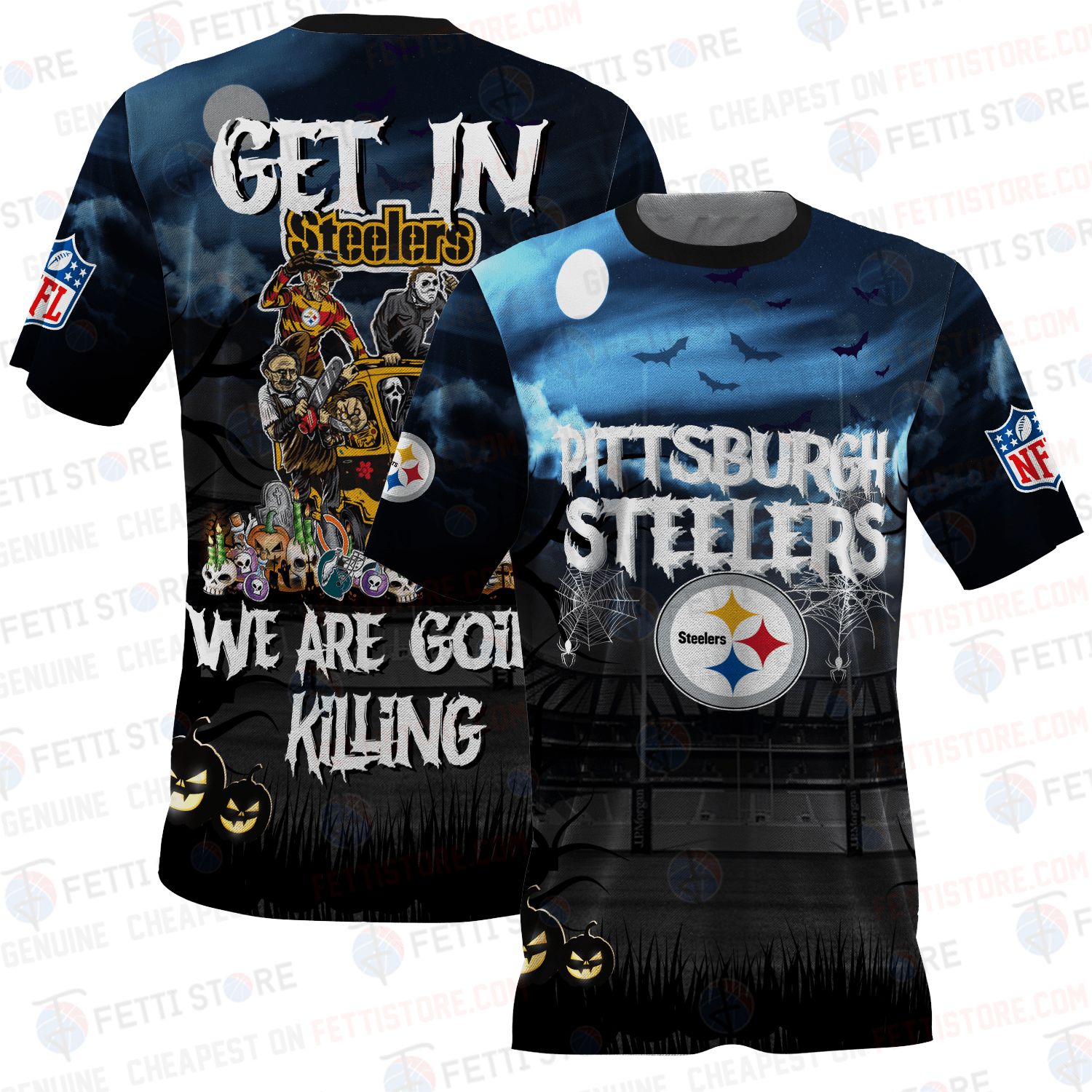 Pittsburgh Steelers We Are Going Killing T Shirt - Famjoys Pittsburgh Steelers We Are Going Killing T Shirt - Famjoys