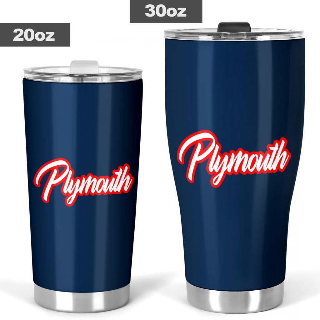 Plymouth Tumbler Blue - Famjoys Plymouth Tumbler Blue - Famjoys
