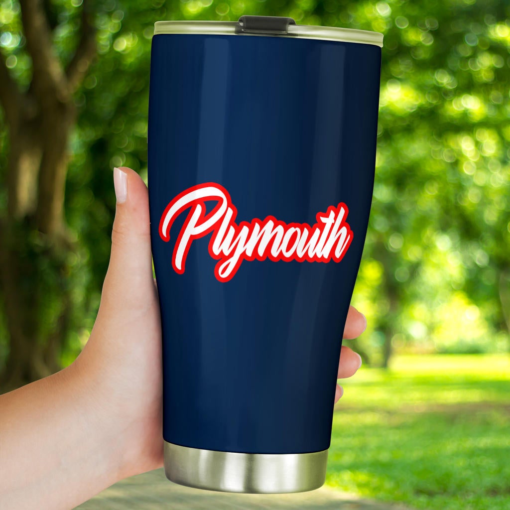 Plymouth Tumbler Blue - Famjoys Plymouth Tumbler Blue - Famjoys