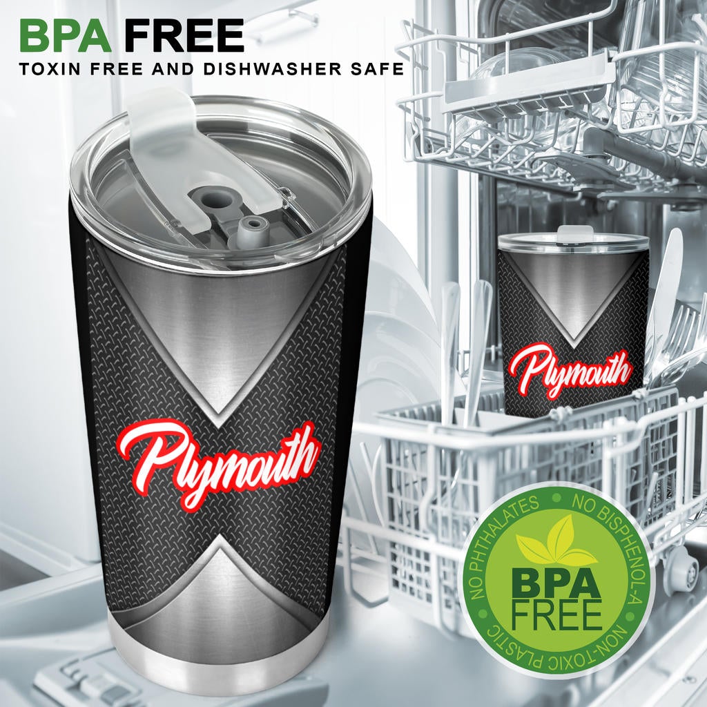 Plymouth Tumbler MCG - Famjoys Plymouth Tumbler MCG - Famjoys