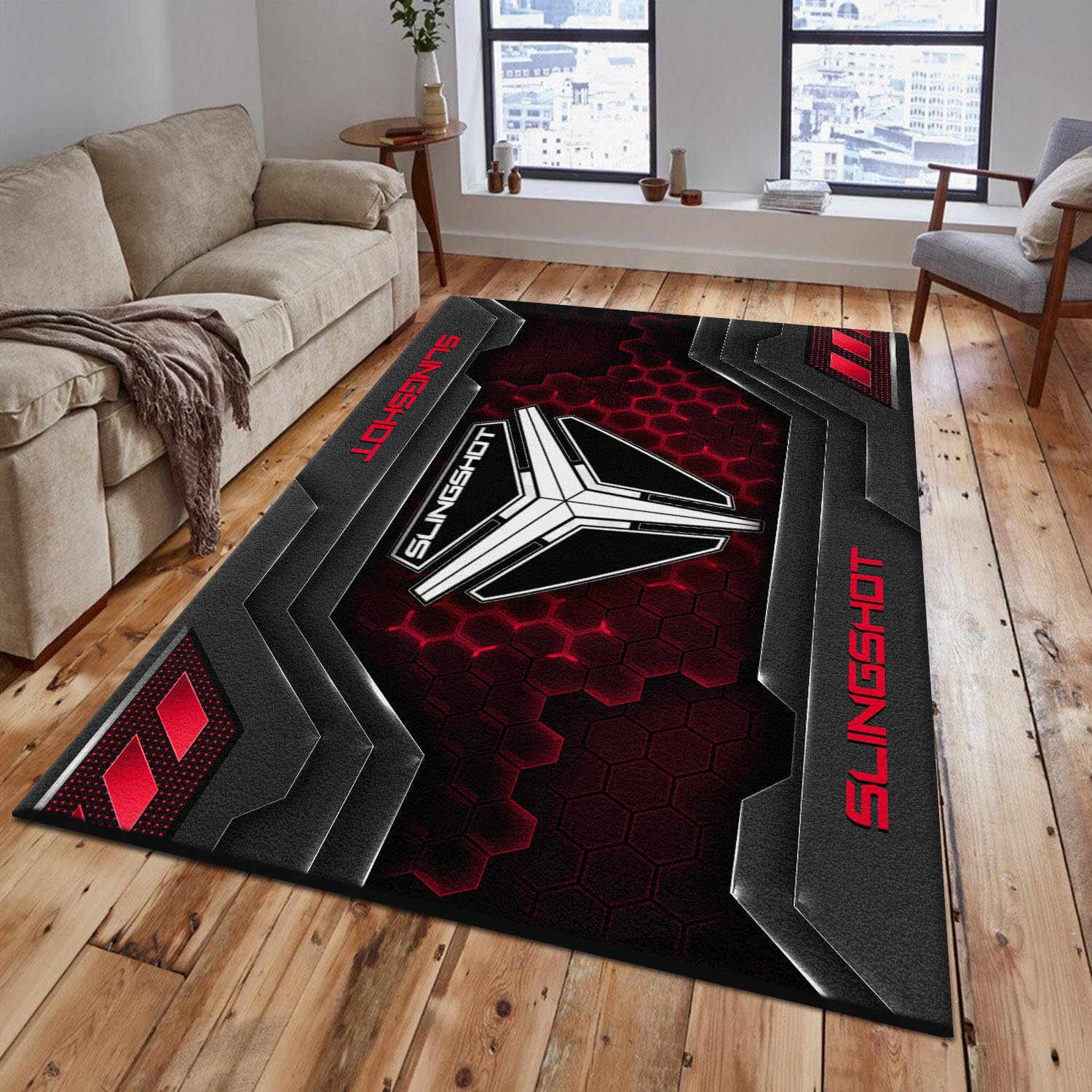Polaris Slingshot Area Rugs 03 - Famjoys Polaris Slingshot Area Rugs 03 - Famjoys
