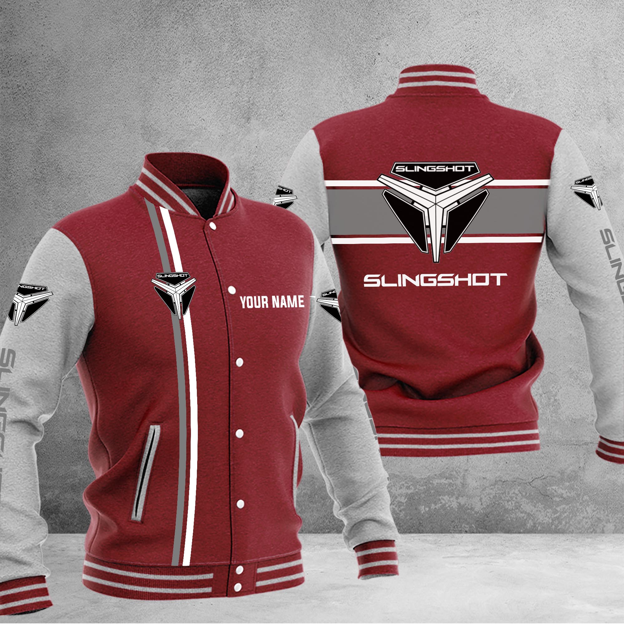 Polaris Slingshot Baseball Jacket - Famjoys Polaris Slingshot Baseball Jacket - Famjoys