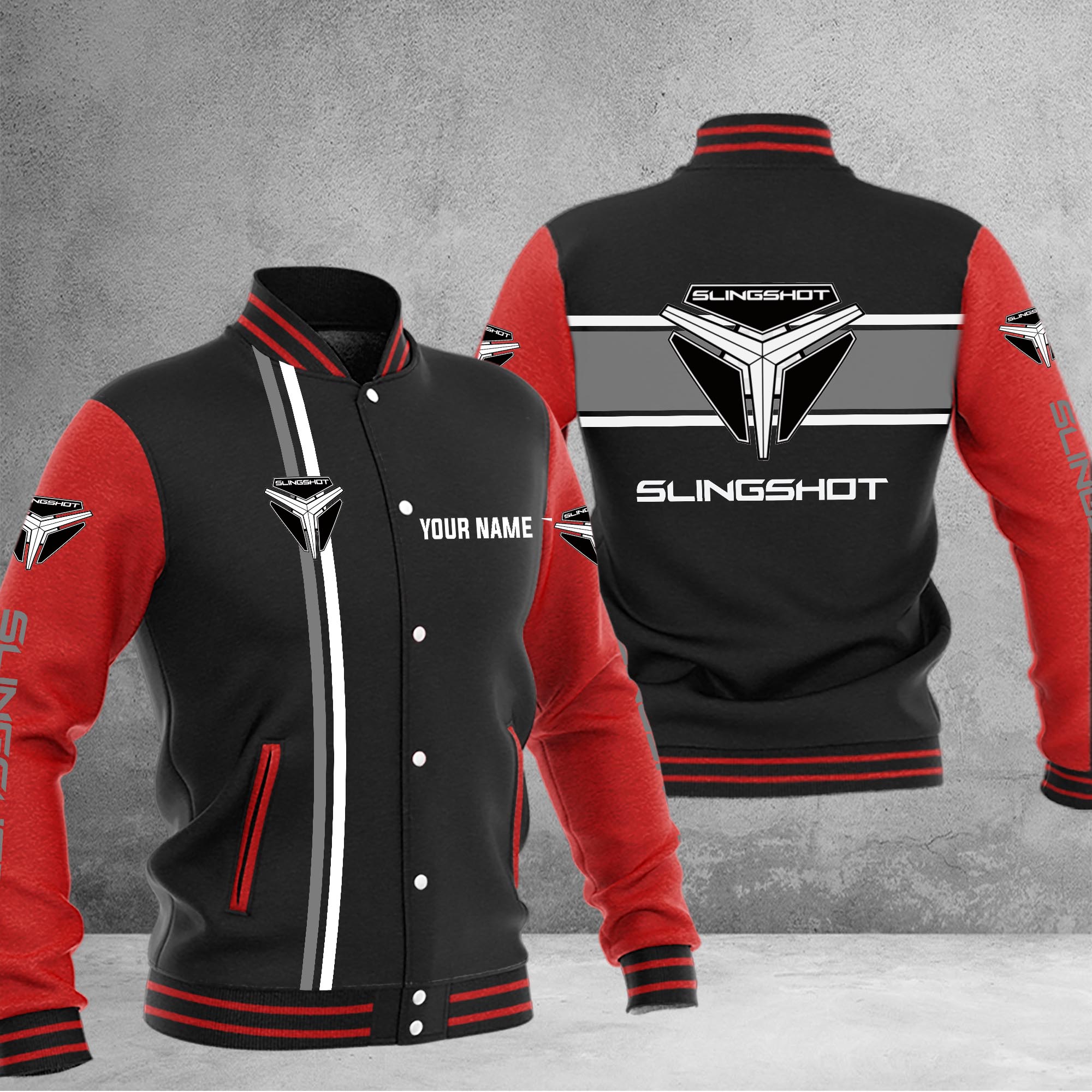 Polaris Slingshot Baseball Jacket - Famjoys Polaris Slingshot Baseball Jacket - Famjoys