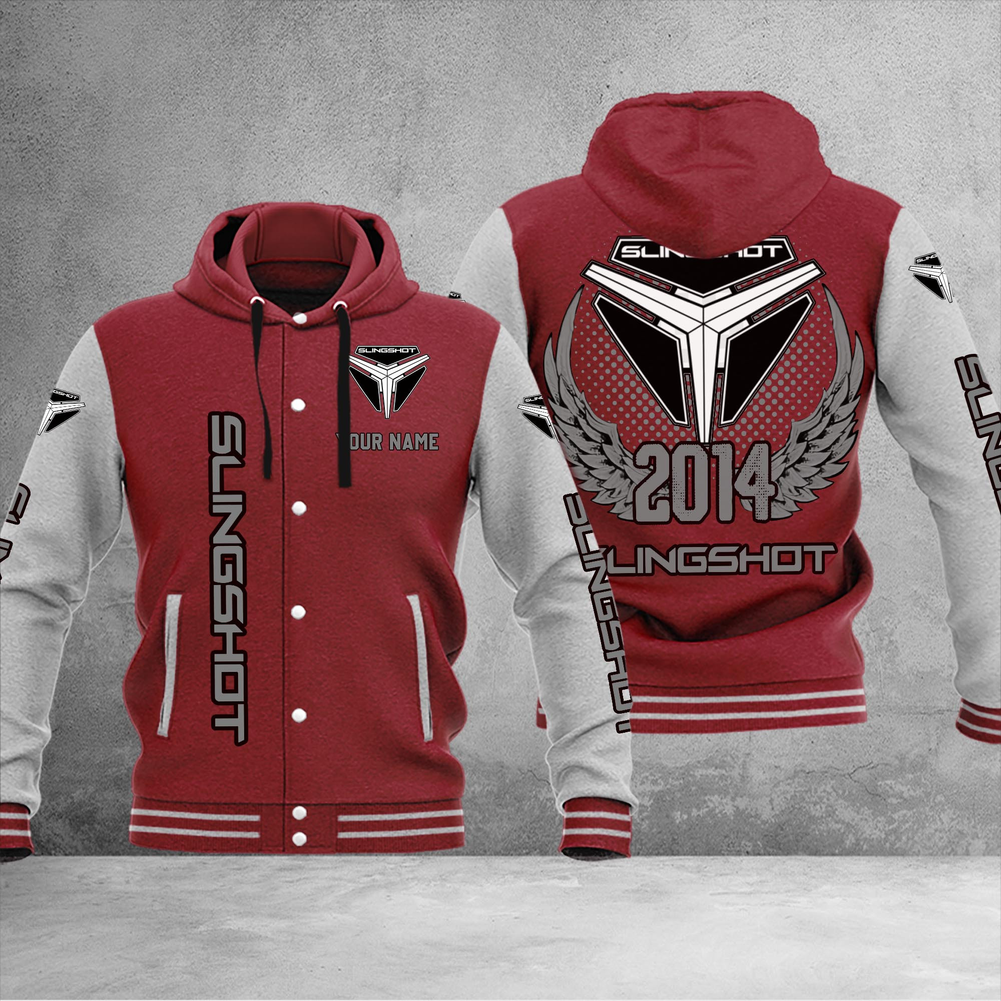 Polaris Slingshot DMHJ1069 Baseball Jacket Multicolor - Famjoys Polaris Slingshot DMHJ1069 Baseball Jacket Multicolor - Famjoys