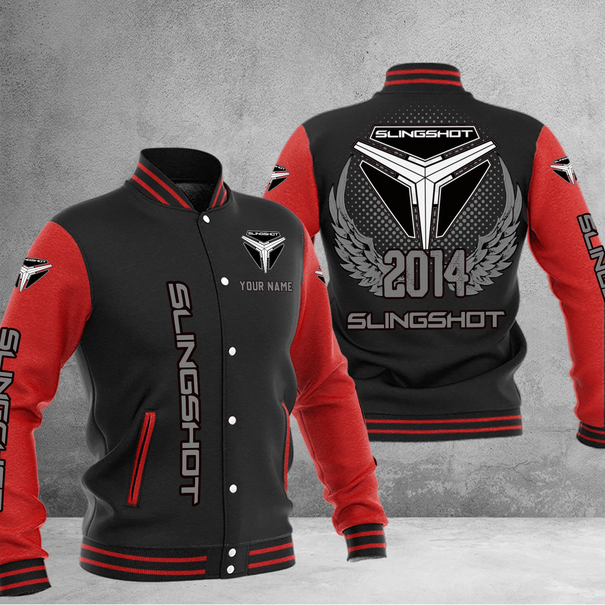 Polaris Slingshot DMHJ1069 Baseball Jacket Multicolor - Famjoys Polaris Slingshot DMHJ1069 Baseball Jacket Multicolor - Famjoys