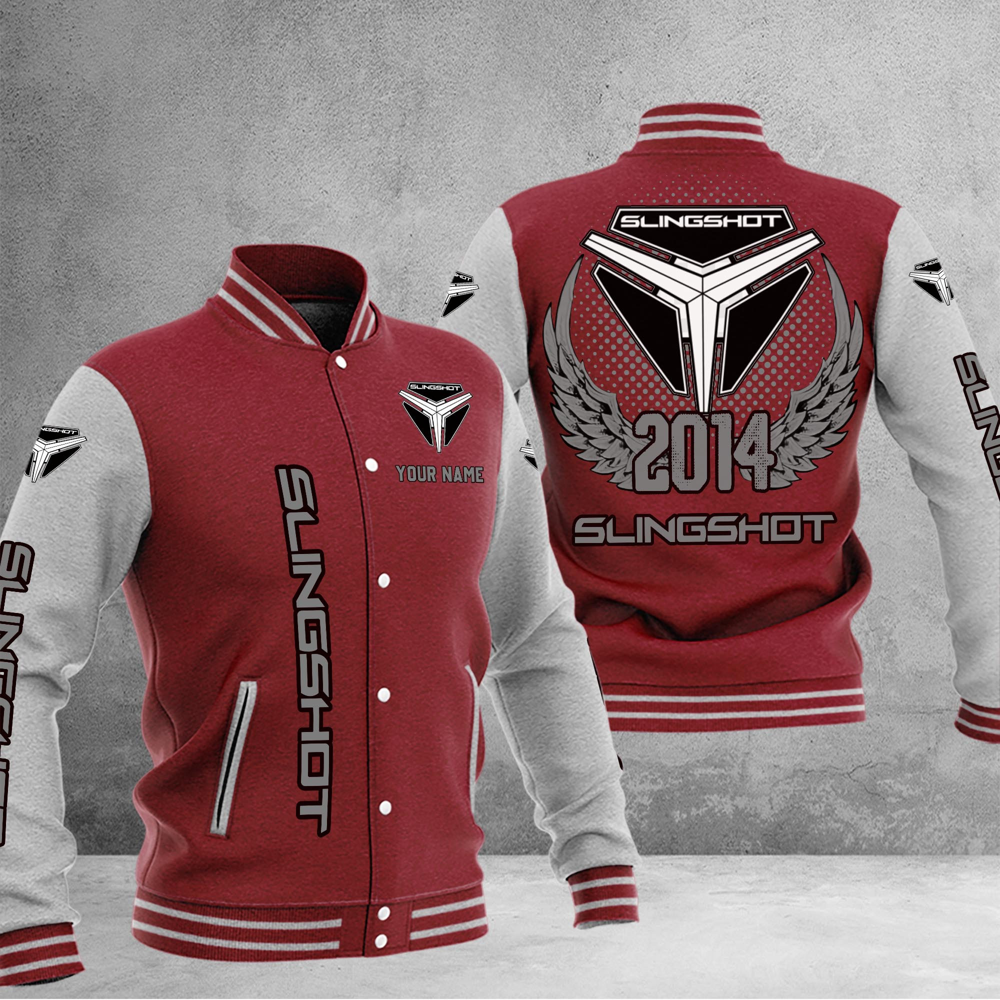 Polaris Slingshot DMHJ1069 Baseball Jacket Multicolor - Famjoys Polaris Slingshot DMHJ1069 Baseball Jacket Multicolor - Famjoys