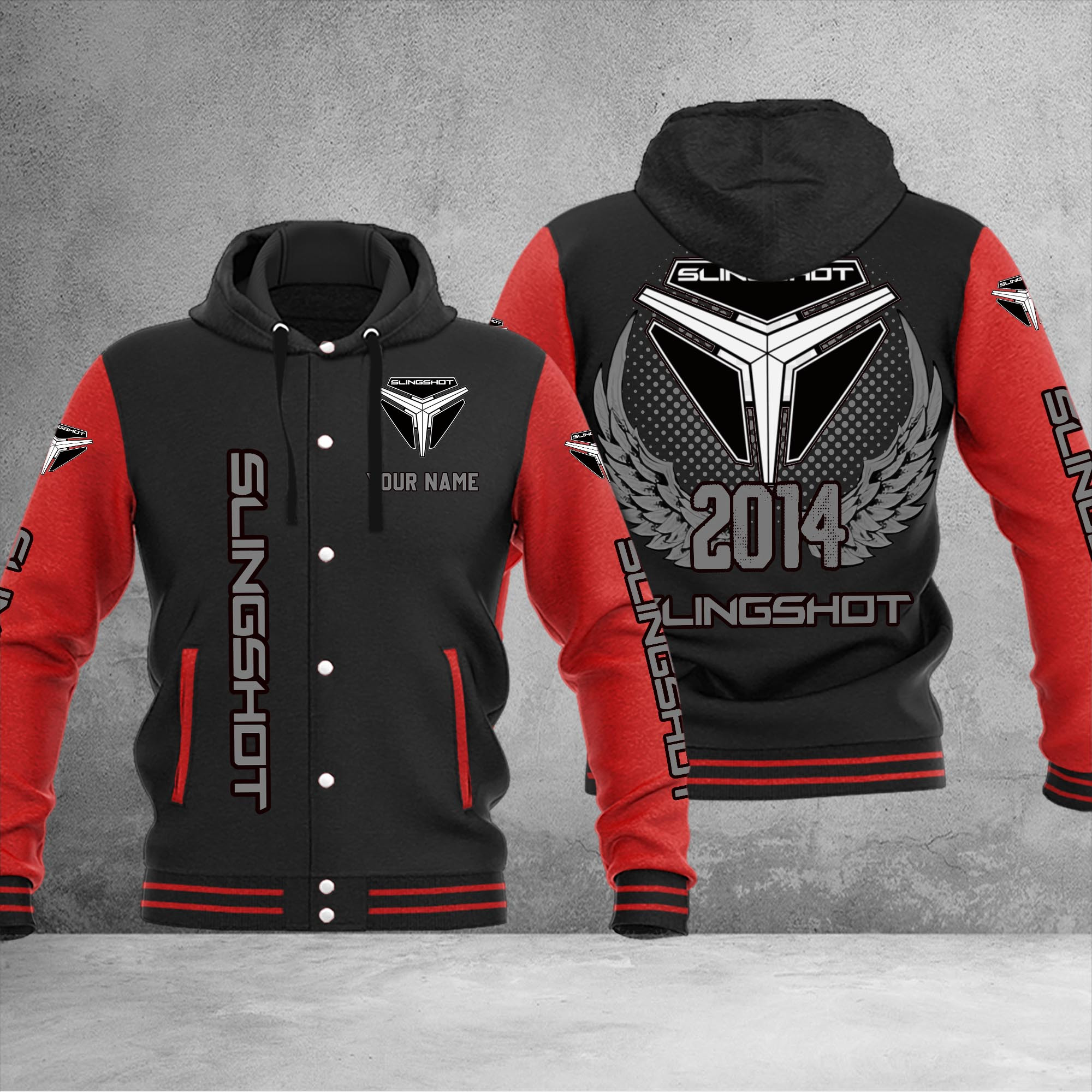 Polaris Slingshot DMHJ1069 Baseball Jacket Multicolor - Famjoys Polaris Slingshot DMHJ1069 Baseball Jacket Multicolor - Famjoys