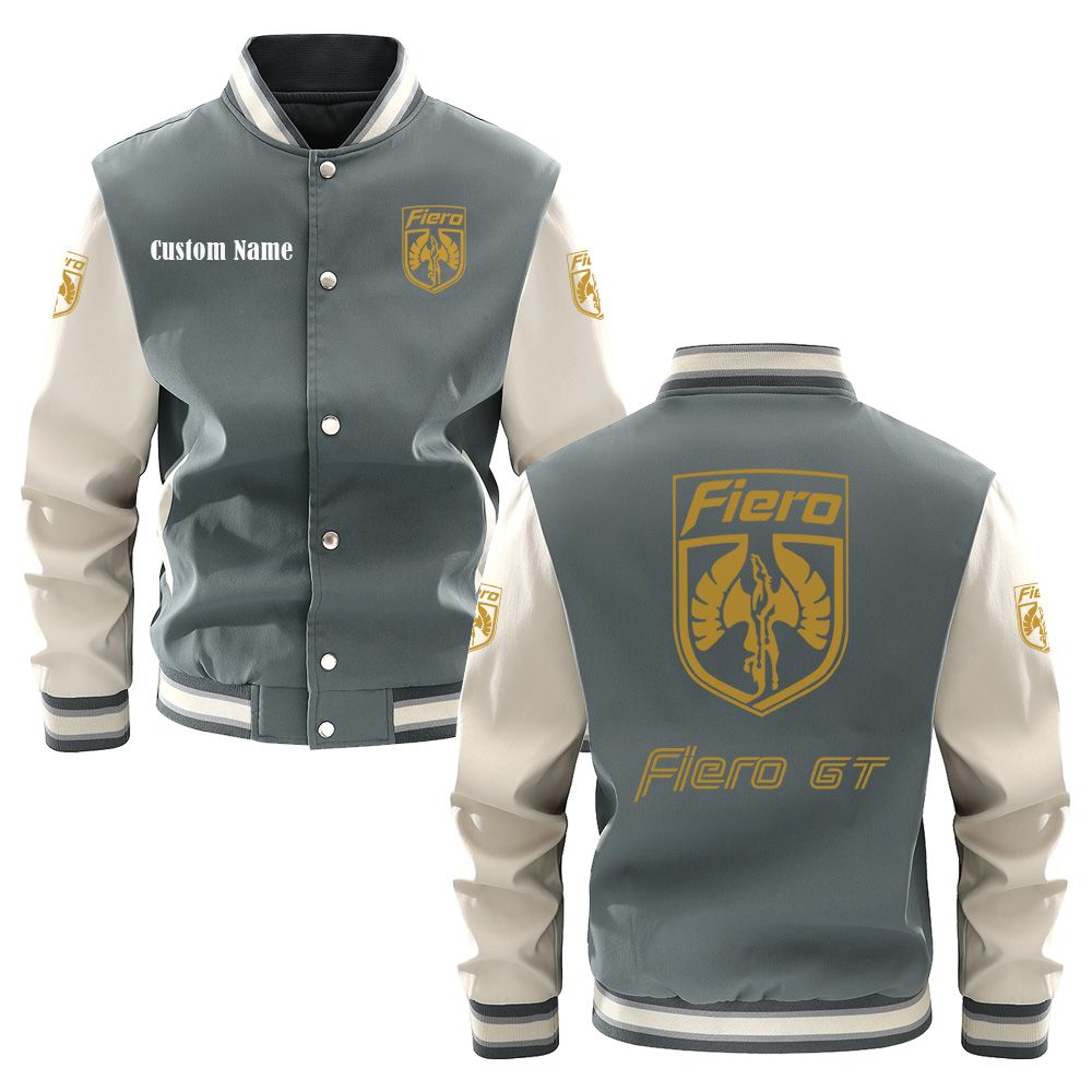 Pontiac Fiero Varsity Jacket, Baseball jacket, Letterman Jacket Customize Name, Multicolor - Famjoys Pontiac Fiero Varsity Jacket, Baseball jacket, Letterman Jacket Customize Name, Multicolor - Famjoys