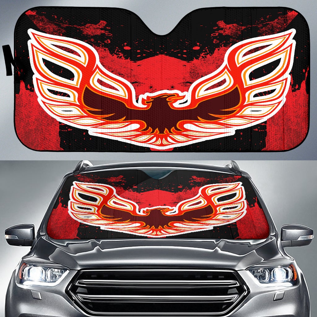 Pontiac Firebird Windshield Sun Shade Red - Famjoys Pontiac Firebird Windshield Sun Shade Red - Famjoys